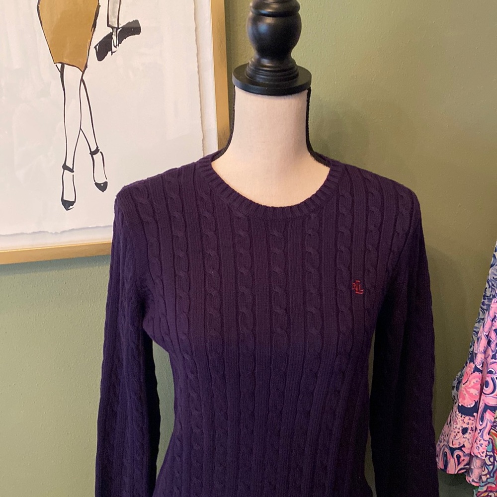 Ralph Lauren cable knit sweater
